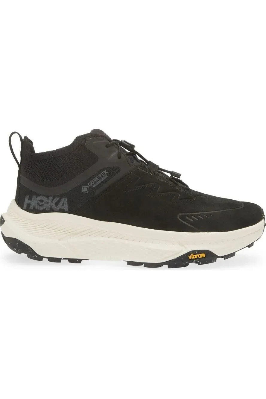 HOKA one Transport Chukka GTX shoes boots Black / Alabaster men’s 8 D NEW NO BOX